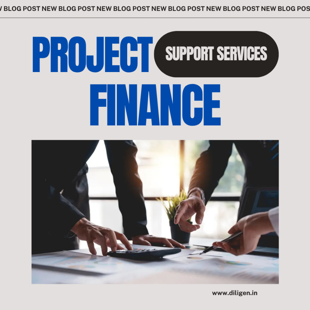 Project Finance Support Services by Diligen Professional Solutions Pvt Ltd supporting project feasibility, fundraising, risk management, and financial success