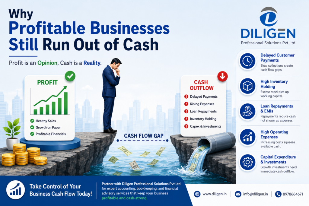 Why Profitable Companies Face Cash Flow Problems